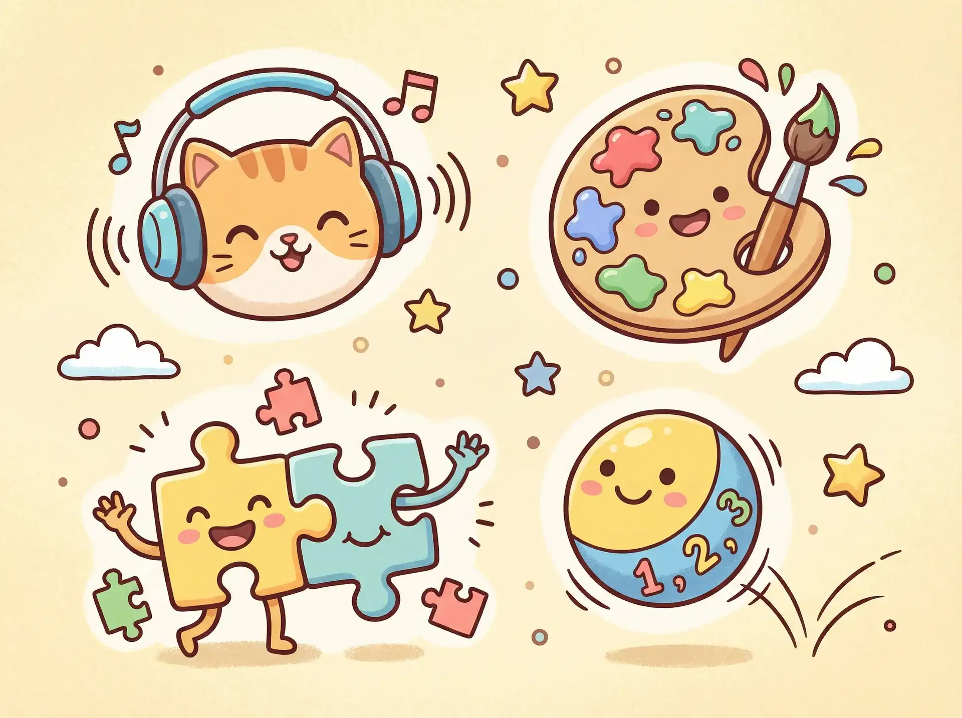 小朋友的手工作品 - 我爱原味网 益智创作